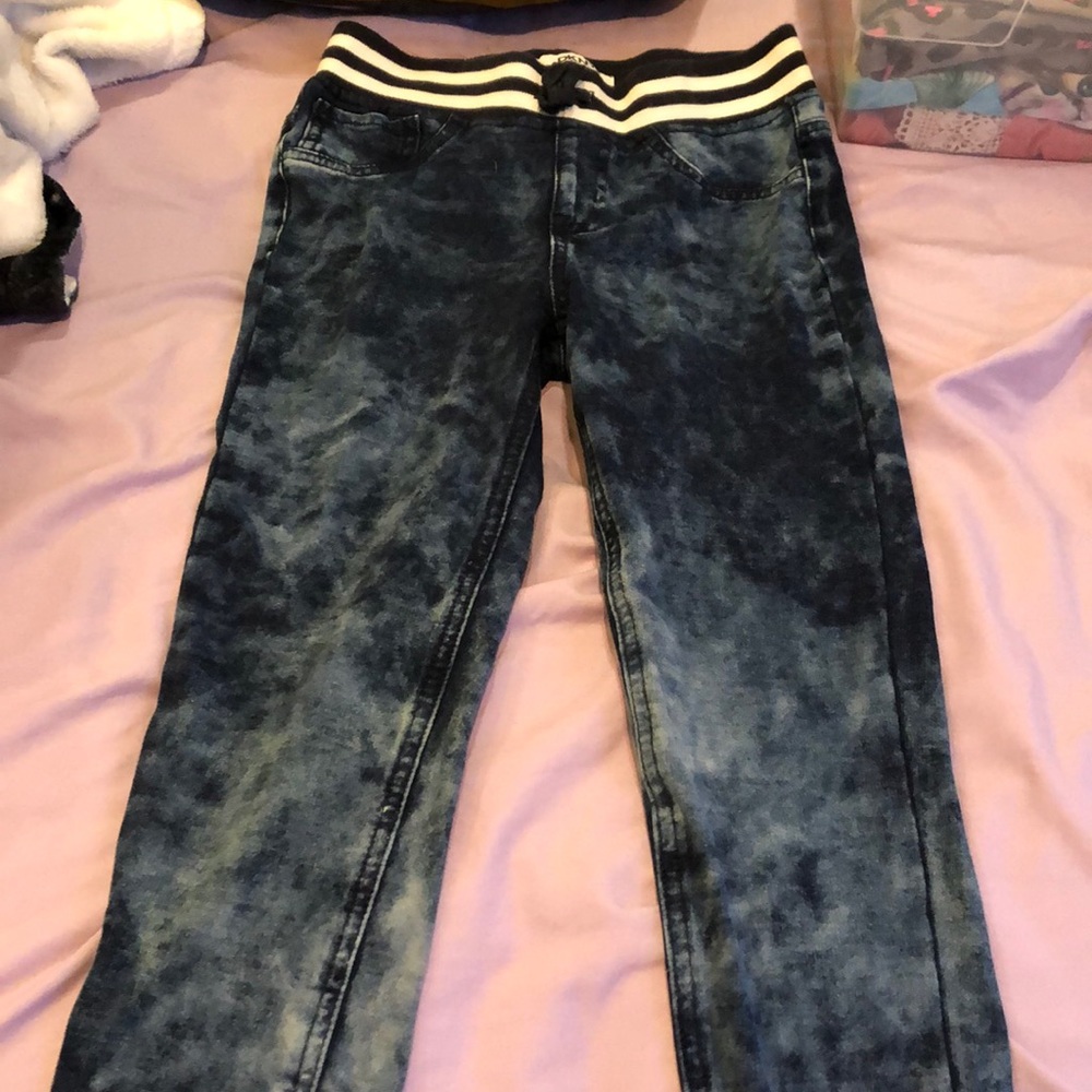 Dkny Acid Washed Jeans